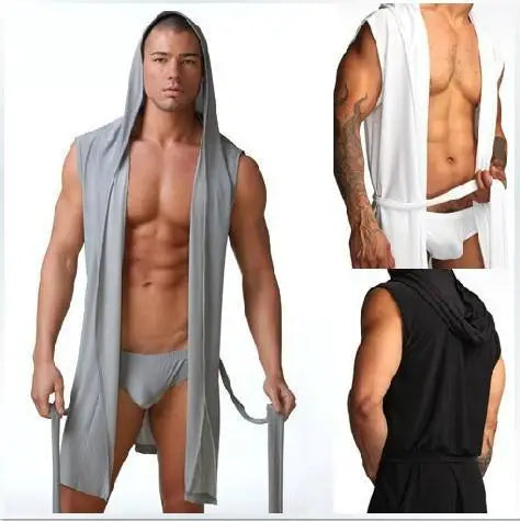 1pcs High Quality Men Robes Bathrobe Plus Size