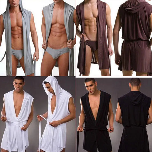 1pcs High Quality Men Robes Bathrobe Plus Size