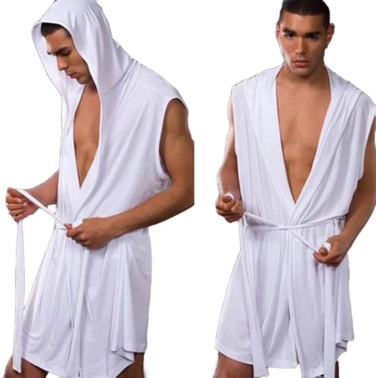 1pcs High Quality Men Robes Bathrobe Plus Size