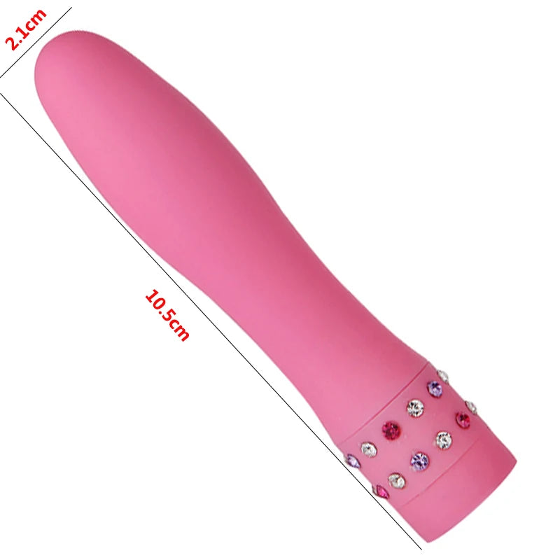 Discret Mini Lipstick Clitoris Stimulator